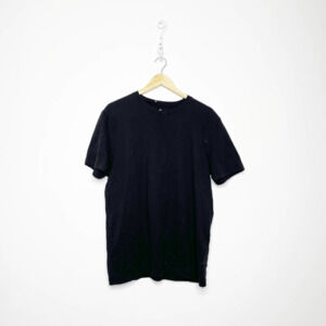 Peloton Short Sleeve T Shirt Black crewneck spellout logo Mens Large L